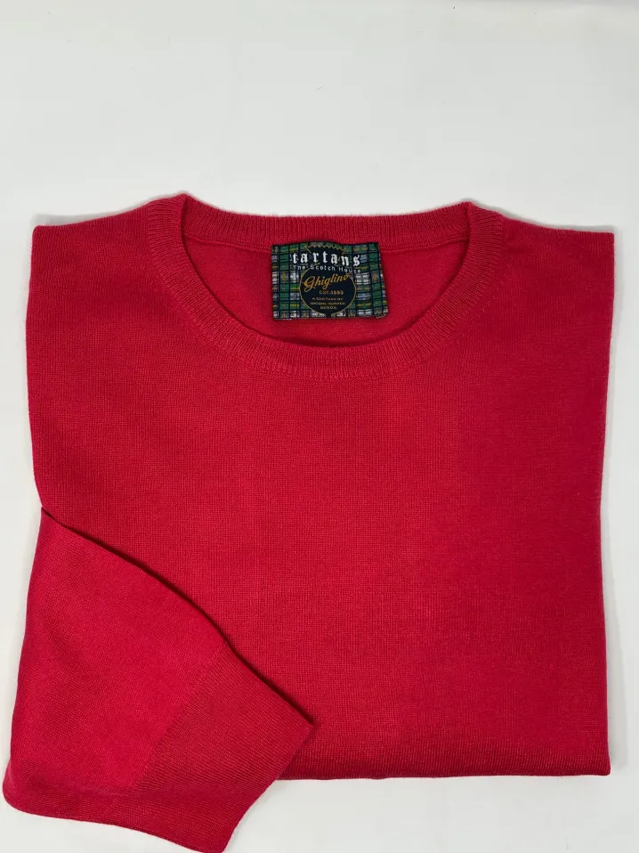MAGLIONE "4 SEASON" GIROCOLLO SETA E CASHMERE