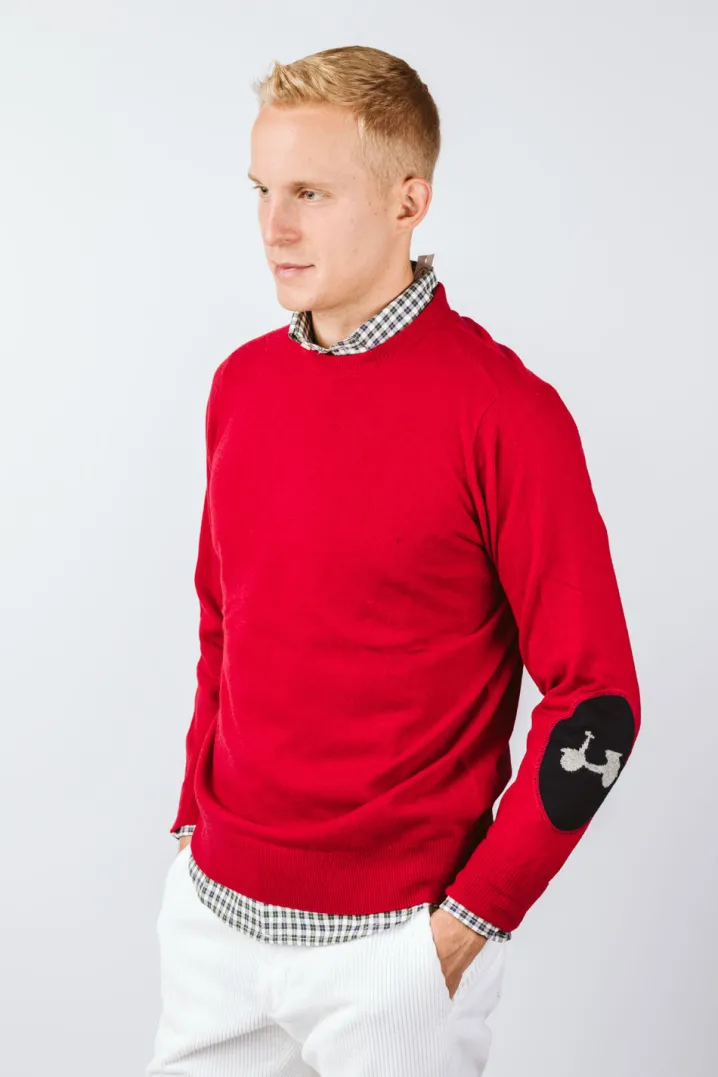 MAGLIONE "50 SPECIAL" GIROCOLLO TOPPA DISEGNO VESPA