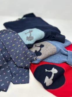 MAGLIONE "50 SPECIAL" GIROCOLLO TOPPA DISEGNO VESPA