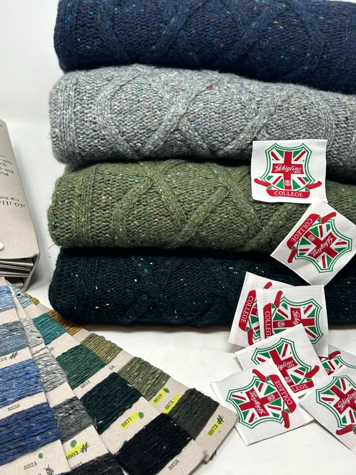MAGLIONE "FRED" ARAN TWEED