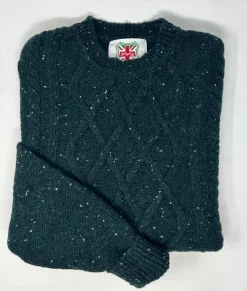 MAGLIONE "FRED" ARAN TWEED