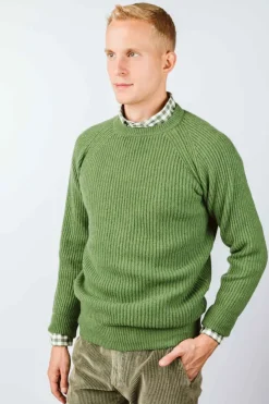 MAGLIONE "JACKY" COSTA INGLESE ECO CASHMERE