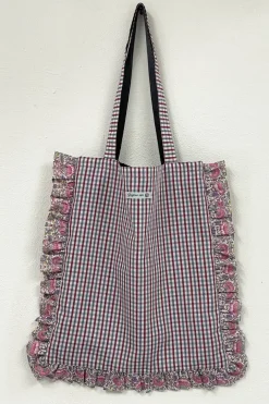 MILLY BAG LIBERTY AND TARTAN FABRIC