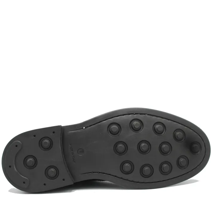MOCASSINO PELLE SCAMOSCIATA TESTA MORO SAXONE OF SCOTLAND