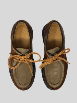 MOCASSINO STRINGATO CAVALLINO BROWN GHIGLINO