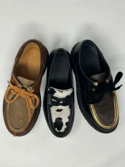 MOCASSINO STRINGATO CAVALLINO BROWN GHIGLINO