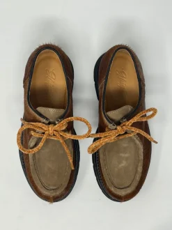 MOCASSINO STRINGATO CAVALLINO BROWN GHIGLINO