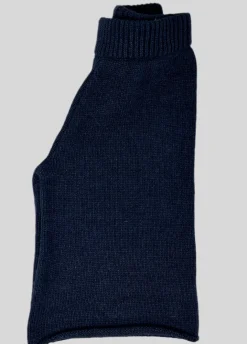 PANTALONE COMFY PALAZZO MAGLIA “CAROLA” BLU