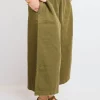 PANTALONE CROPPED “DEL MARINAIO” COTONE ECOLOGICO