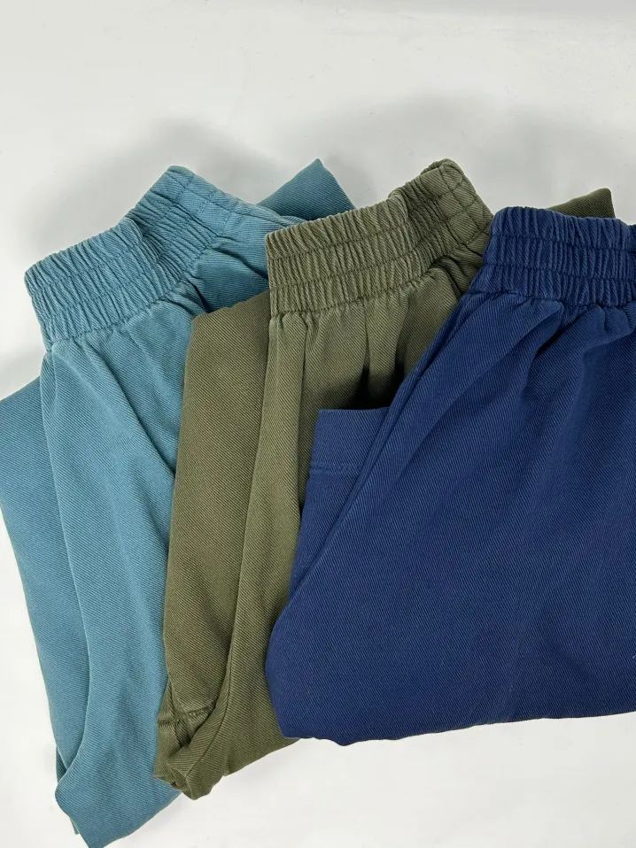 PANTALONE CROPPED “DEL MARINAIO” COTONE ECOLOGICO