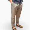 PANTALONE "HENRY" PRINCIPE DI GALLES BEIGE