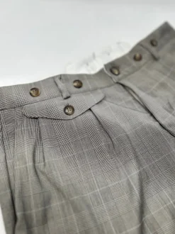 PANTALONE "HENRY" PRINCIPE DI GALLES BEIGE