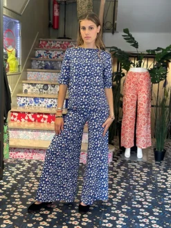 PANTALONI “PILAR” STAMPA OSAKA