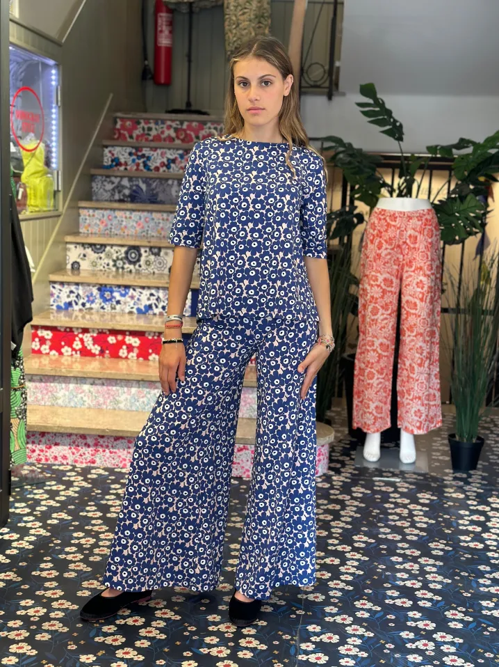 PANTALONI “PILAR” STAMPA OSAKA