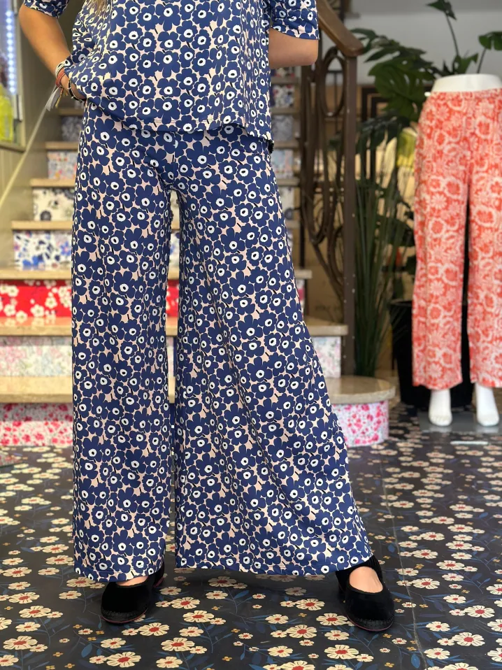 PANTALONI “PILAR” STAMPA OSAKA