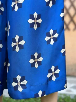 PANTALONI THEA SETA FLOWERS