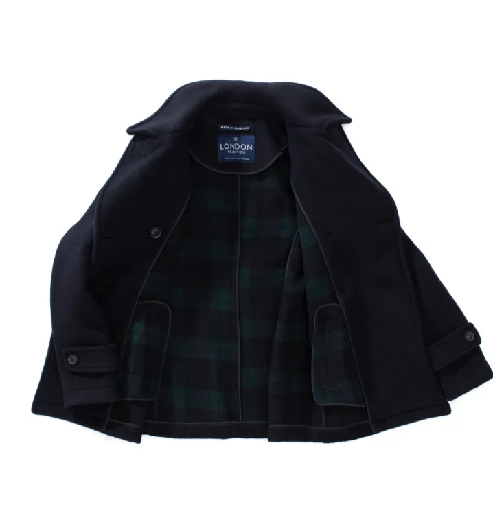 PEACOAT BRETONE BLU NAVY LONDON TRADITION