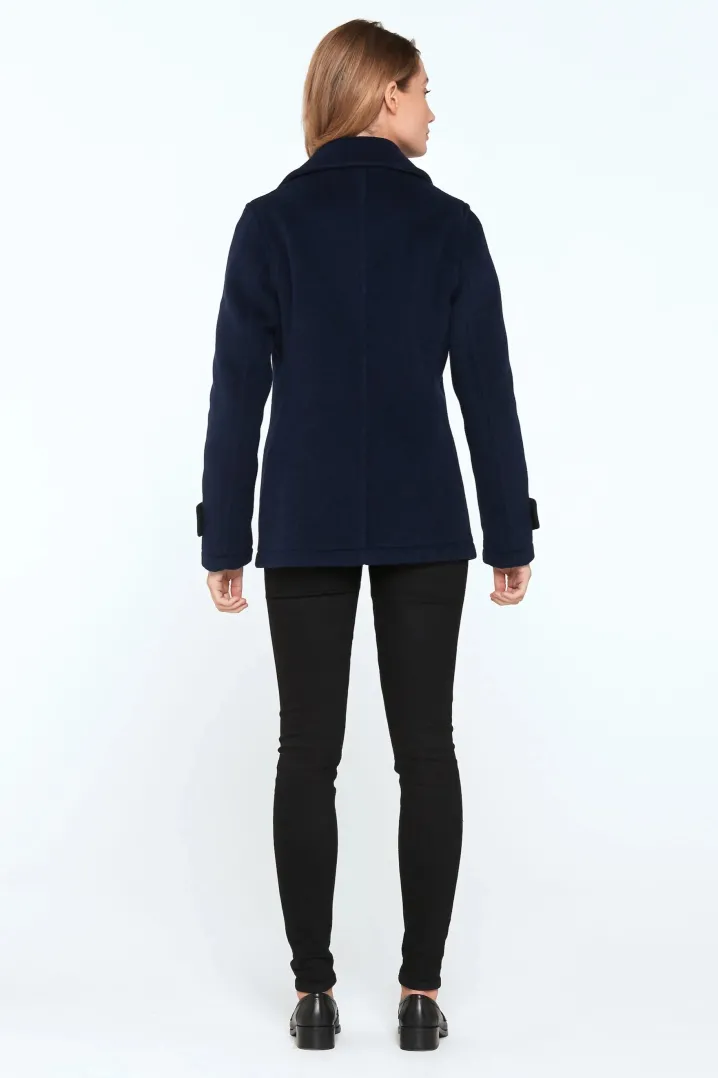 PEACOAT BRETONE BLU NAVY LONDON TRADITION
