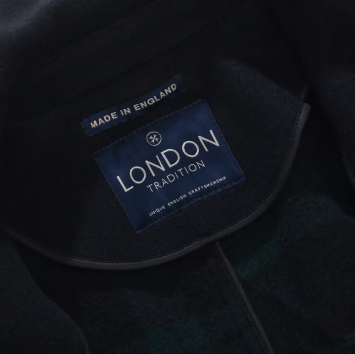 PEACOAT BRETONE BLU NAVY LONDON TRADITION
