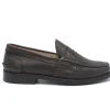PENNY LOAFER PELLE MARRONE SAXONE OF SCOTLAND