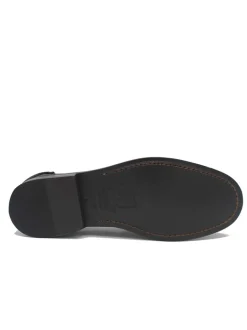 PENNY LOAFER PELLE MARRONE SAXONE OF SCOTLAND