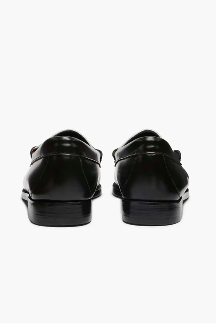 PENNY LOAFERS BLACK/WHITE G.H.BASS WEEJUNS.