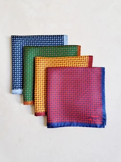 POCHETTE SETA MOTIVO MICRO FANTASIA
