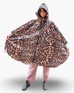 RAIN PONCHO CRAZY LEOPARD