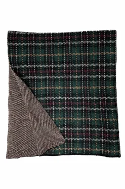 SCIARPA LANA JACQUARD MOTIVO TARTAN
