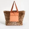 SHOPPER ECO FUR LEOPARD PRINT