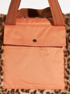 SHOPPER ECO FUR LEOPARD PRINT