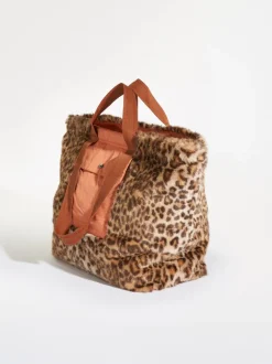 SHOPPER ECO FUR LEOPARD PRINT