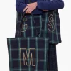 SHOPPER TARTAN ALPHABET STYLE