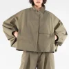 TRENCH MODULARE A CAPPA GABARDINA MILITARE OOFWEAR