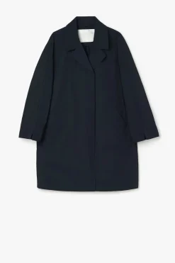 TRENCH NYLON MEMORY BLU NOTTE OOFWEAR