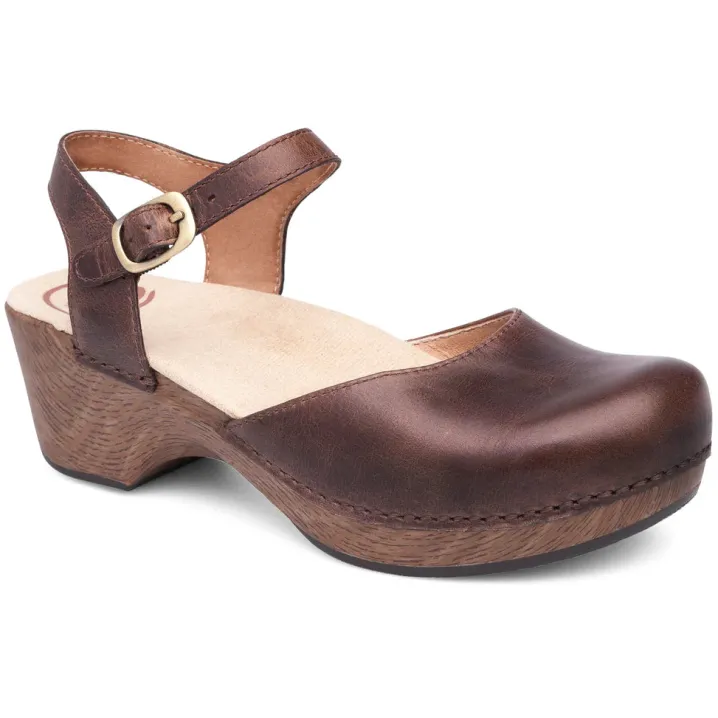 ZOCCOLO SAM TEAK PULL UP CUOIO DANSKO