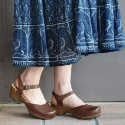 ZOCCOLO SAM TEAK PULL UP CUOIO DANSKO